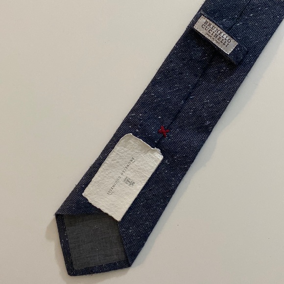 SOLD ✅ Brunello Cucinelli Neck Tie, NWT - Picture 2 of 4